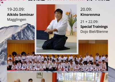 Visite exceptionnelle de Shihan Ikuhiro Kubota 8e dan, 19-22 septembre 2026